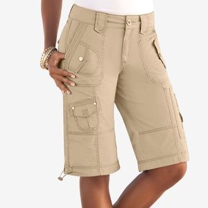 The north face Shorts Womens Multi-pocket Outdoor Casual Pants sz 4